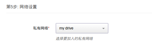 第5步: 网络设置